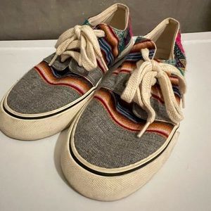 MIPACHA multicolor lace up flat sneakers